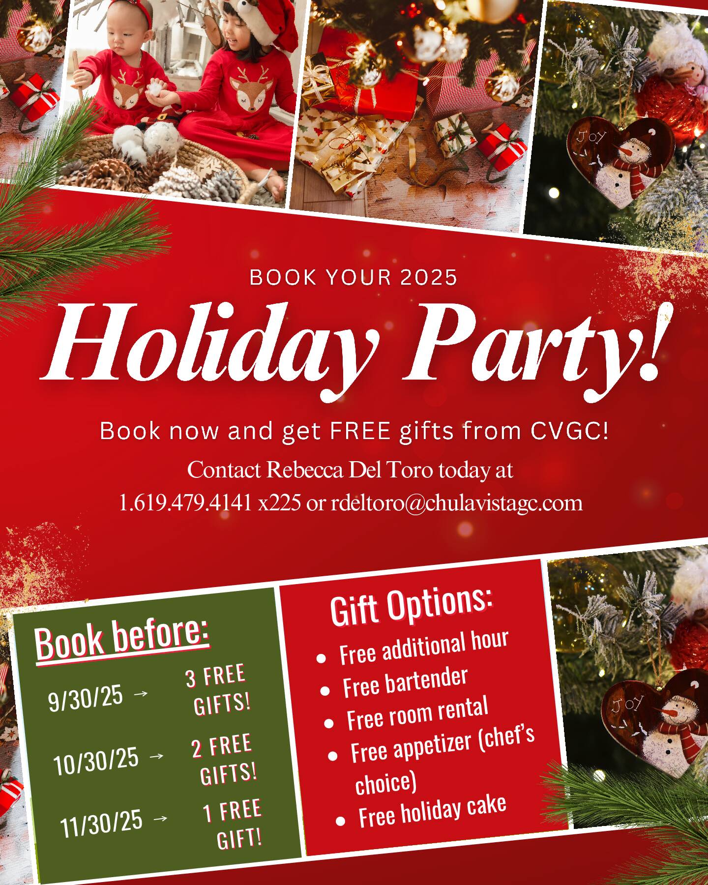 2025 Holiday Party Flyer